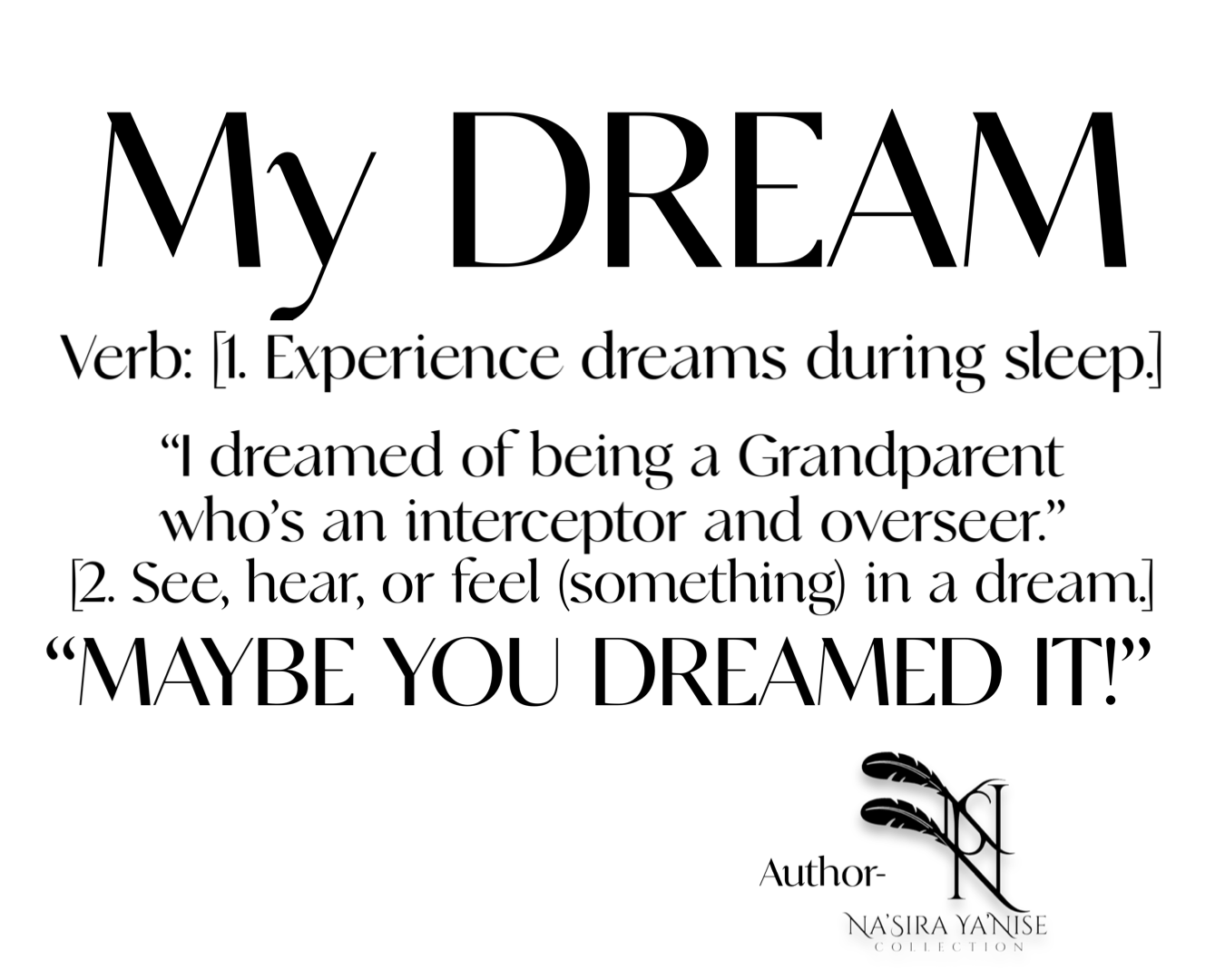 NYC Reality Collection Dream Unisex Grandparent t-shirt