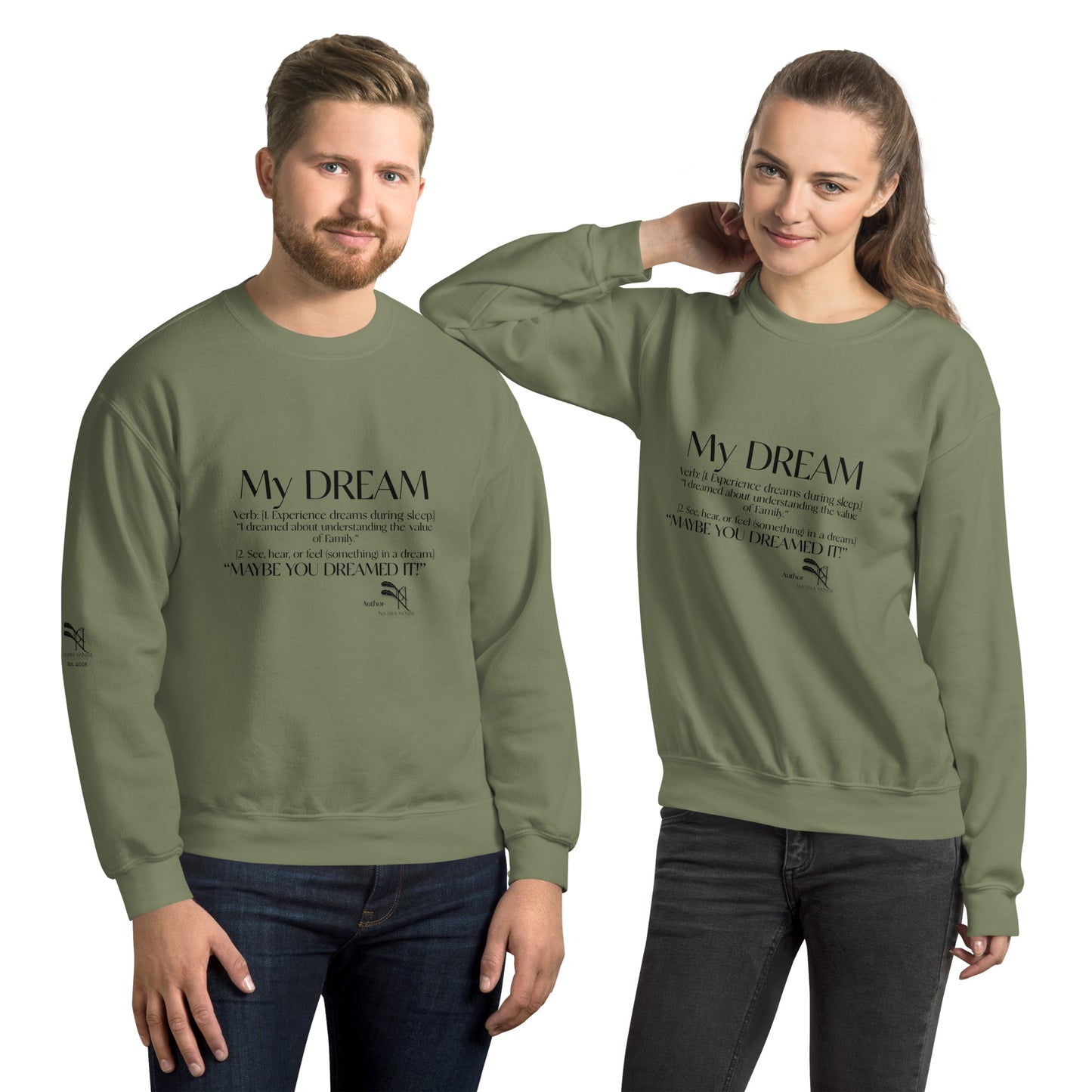 NYC Reality Collection Unisex Dream Family Sweatshirt