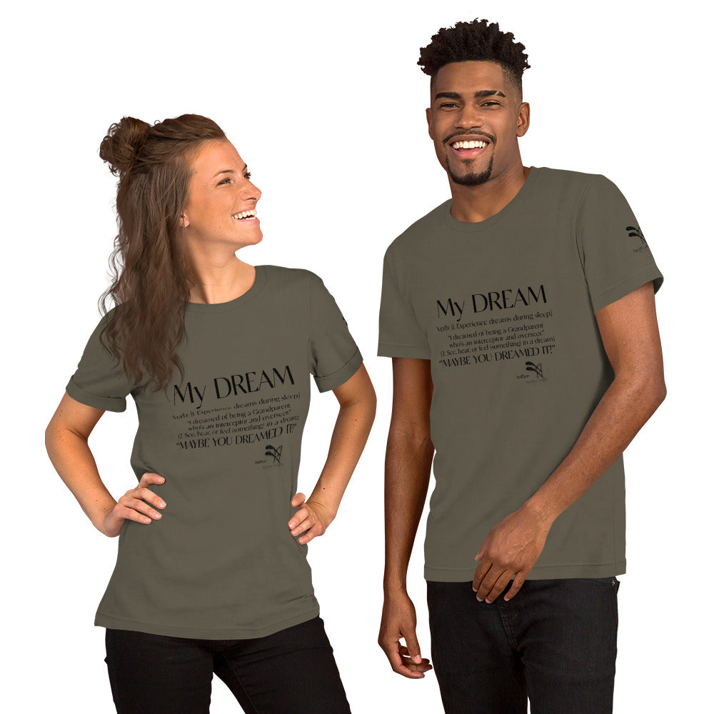 NYC Reality Collection Dream Unisex Grandparent t-shirt