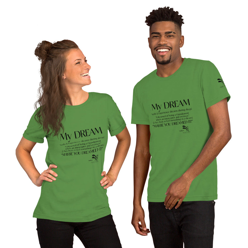 NYC Reality Collection Dream Unisex Grandparent t-shirt