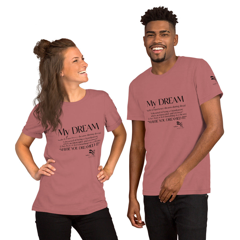 NYC Reality Collection Dream Unisex Grandparent t-shirt