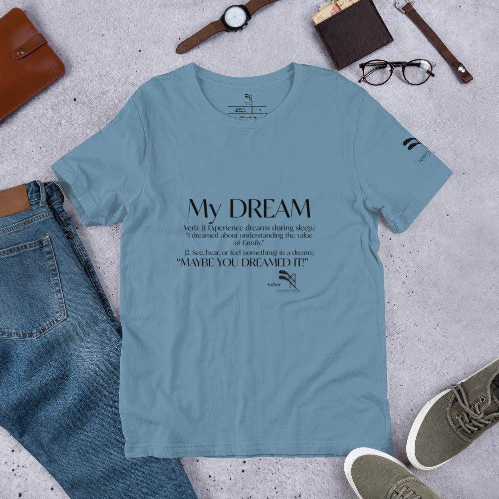 NYC Reality Collection Unisex Dream family t-shirt