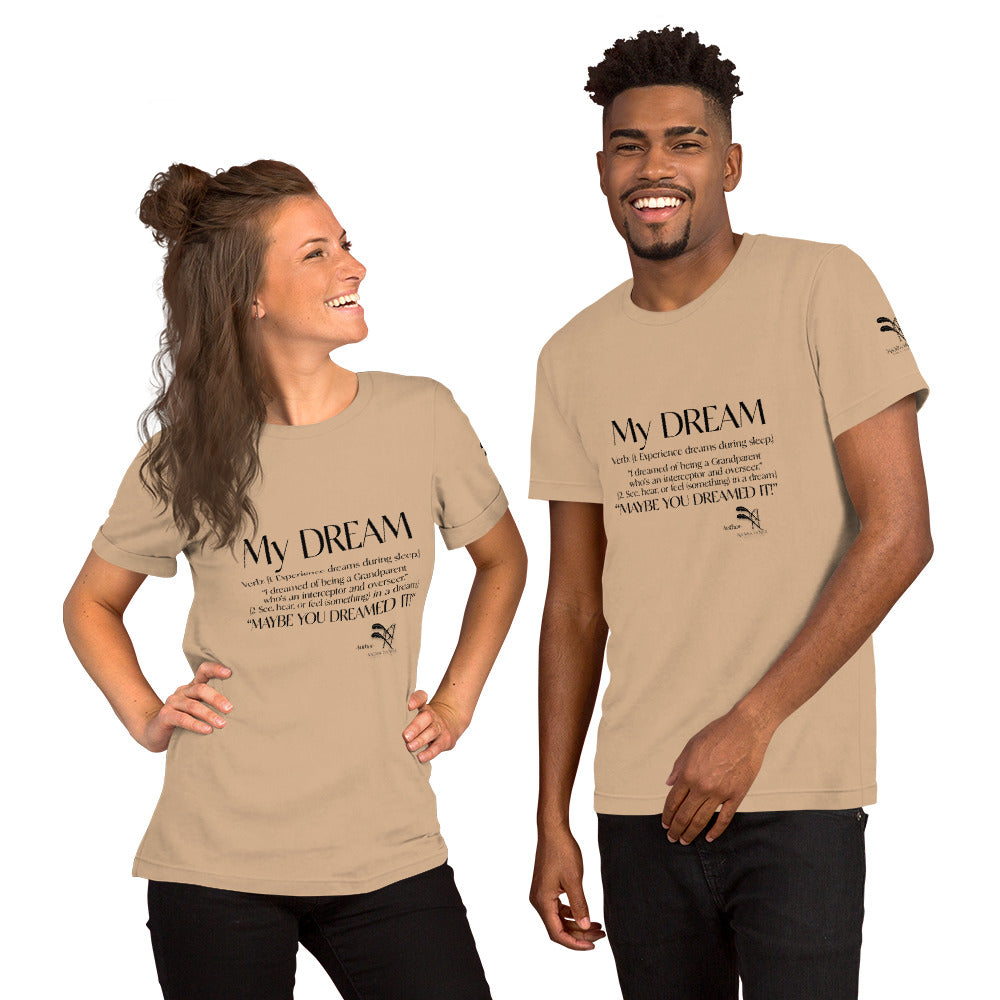 NYC Reality Collection Dream Unisex Grandparent t-shirt