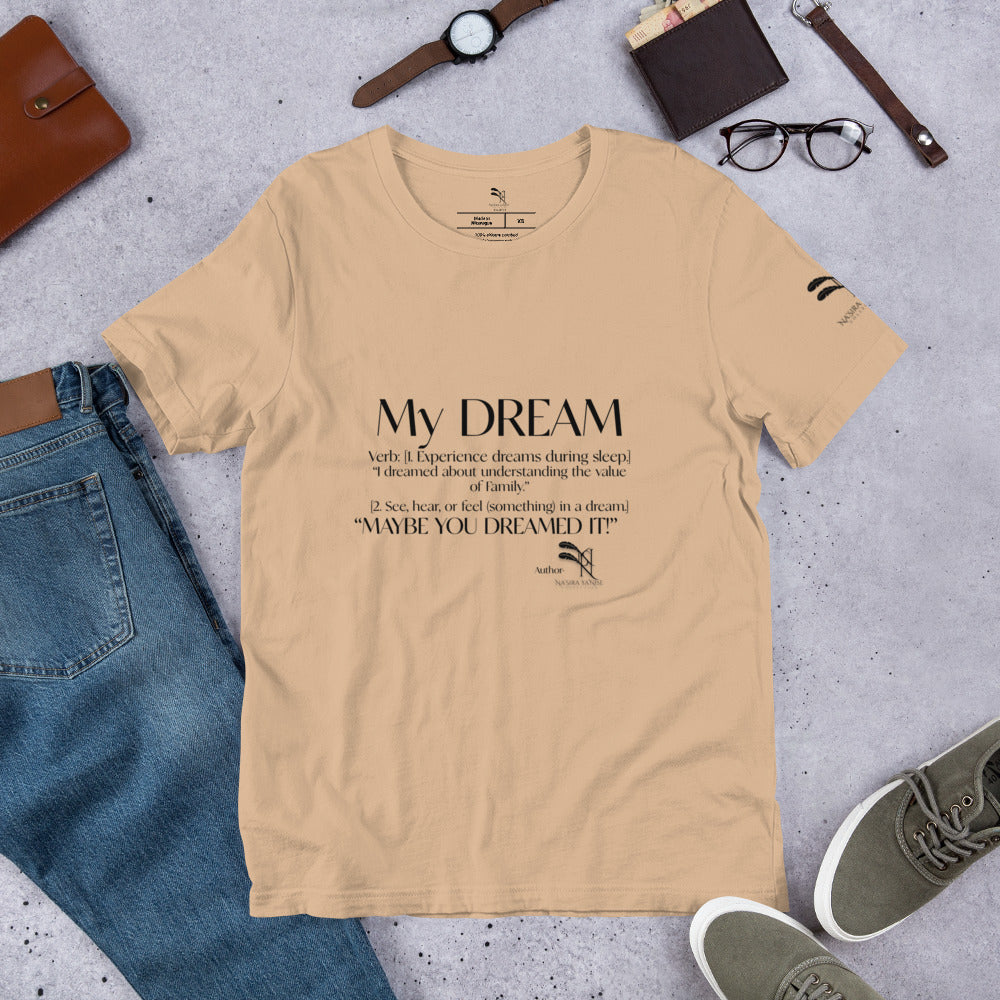 NYC Reality Collection Unisex Dream family t-shirt