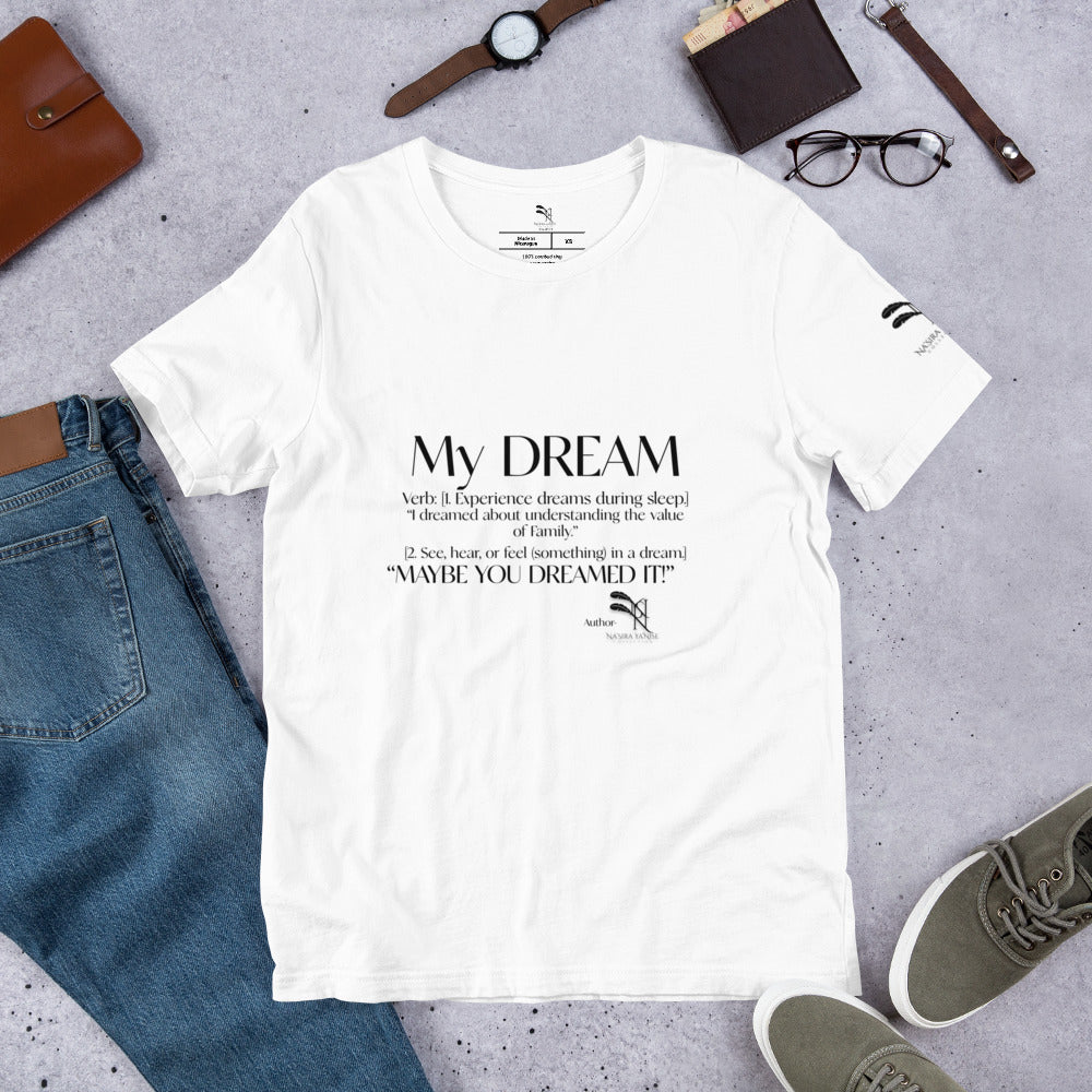 NYC Reality Collection Unisex Dream family t-shirt