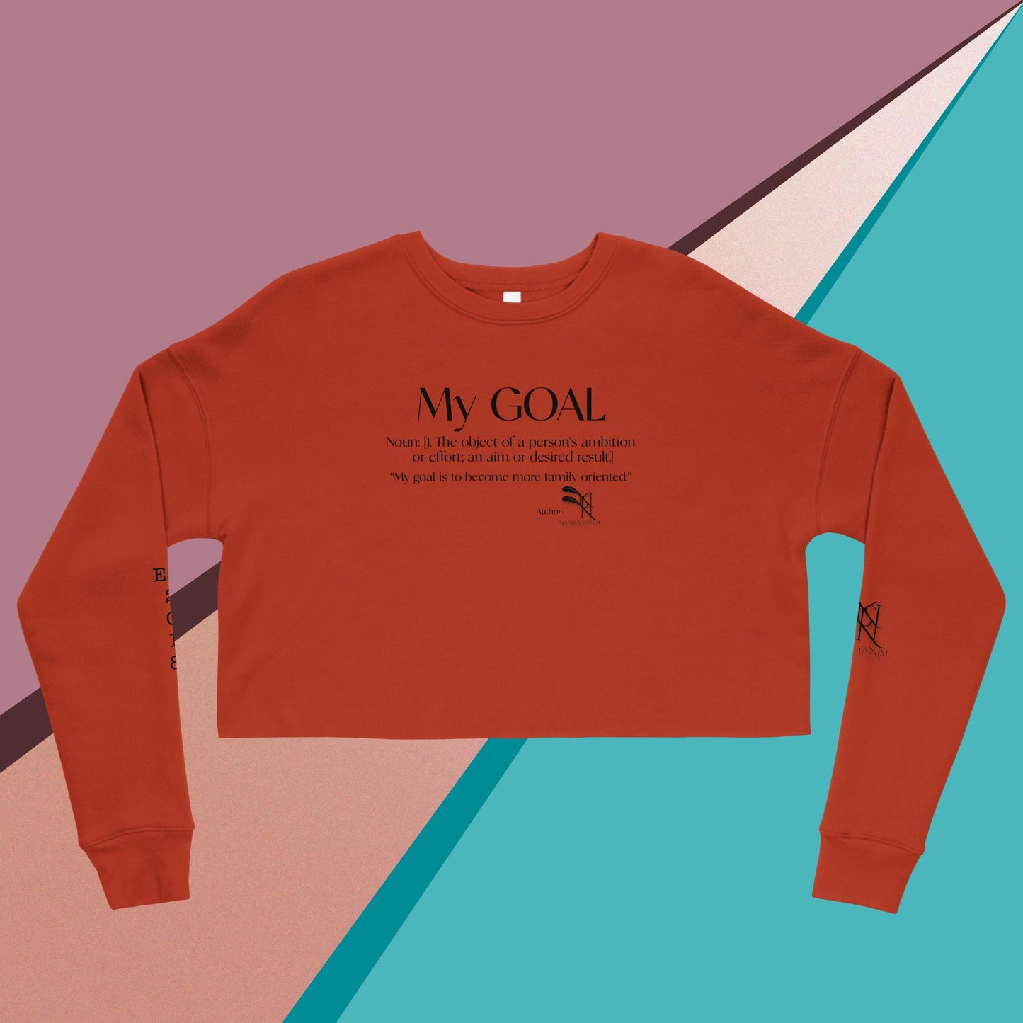 NYC Goal Crop Sweatshirt